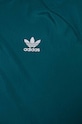 adidas Originals kurtka bomber dziecięca BOMBERACKET turkusowy IY0015