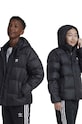 Детская пуховая куртка adidas Originals DOWNACKET ELO с утеплением чёрный IY7498