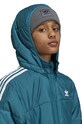 Chłopiec adidas Originals kurtka dziecięca PADDEDACKET IY7495 turkusowy