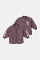 Детская двусторонняя куртка adidas LG DY MDKT IV9651 фиолетовой AW24