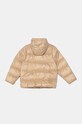 Хлопчик Дитяча пухова куртка adidas Originals DOWNACKET ELO IY7500 бежевий