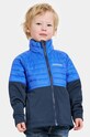 Детская куртка Didriksons FILUR HYBRID JKT слегка утеплённая модель голубой 505511
