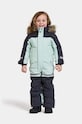 Dječji zimski kombinezon Didriksons BJÄRVEN KDS COVER s kapuljačom zelena 505466