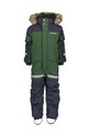 Детский зимний комбинезон Didriksons BJÄRVEN KDS COVER 505466 зелёный AW24