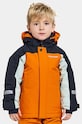 Детско яке Didriksons NEPTUN KIDS JKT с изолация оранжев 505472