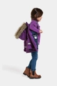 Dětská bunda Didriksons BJÄRVEN KIDS PARKA 505470 fialová