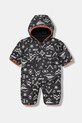 Columbia kombinezon niemowlęcy Powder Lite Reversible Bunting 2088751 pomarańczowy AW25