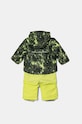 Columbia jachetă și pantaloni pentru copii Buga Set 2088903 verde AW24