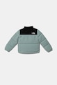 The North Face kurtka puchowa dziecięca KID 1996 RETRO NUPTSE JACKET NF0A82TS1OC1 turkusowy AW24