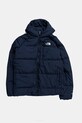 Detská páperová bunda The North Face NORTH DOWN HOODED JACKET páperové modrá NF0A88TX8K21