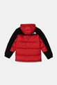 The North Face geaca de puf pentru copii HMLYN DOWN SHORT PARKA NF0A88UY6821 rosu AW24