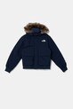 The North Face piumino bambini MCMURDO HOODED JACKET foderato blu navy NF0A88V38K21