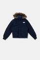 The North Face piumino bambini MCMURDO HOODED JACKET foderato blu navy NF0A88V38K21