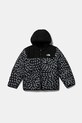 Детско яке с две лица The North Face REVERSIBLE SHASTA F/Z HOODED JACKE лека изолация черен NF0A88VH4EI1