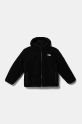 The North Face kurtka dwustronna dziecięca REVERSIBLE SHASTA F/Z HOODED JACKE NF0A88VH4EI1 czarny AW24