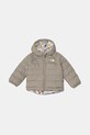 The North Face kurtka niemowlęca dwustronna BABREVERSIBLE PERRITO HOODED JACKET pozostałe szary NF0A88W31I41