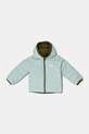The North Face giacca per bambini double-face BABREVERSIBLE PERRITO HOODED JACKET transitorio verde NF0A88W3PIB1