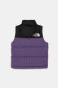 The North Face vesta de puf pentru copii TEEN 1996 RETRO NUPTSE VEST NF0A8A4B6KO1 violet AW24