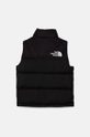 The North Face bezrękawnik puchowy dziecięcy TEEN 1996 RETRO NUPTSE VEST NF0A8A4BJK31 czarny AW24