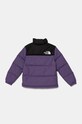 The North Face piumino bambini TEEN 1996 RETRO NUPTSE JACKET NF0A8A4C6KO1 violetto AW24
