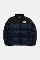 Chłopiec The North Face kurtka puchowa dziecięca TEEN 1996 RETRO NUPTSE JACKET NF0A8A4C92A1 granatowy