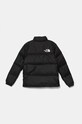 The North Face kurtka puchowa dziecięca TEEN 1996 RETRO NUPTSE JACKET NF0A8A4CJK31 czarny AW24