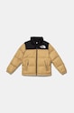 The North Face piumino bambini TEEN 1996 RETRO NUPTSE JACKET foderato verde NF0A8A4CLK51