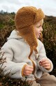 Детская куртка из флиса Liewood Mara Pile Jacket с капюшоном бежевый LW18920