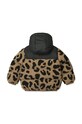 Κοριτσίστικα Παιδικό μπουφάν Liewood Niko Pile Jacket LW19142 καφέ
