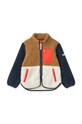 Liewood kurtka Nolan Pile Jacket bez kaptura czerwony LW19877