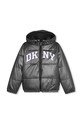 Дитяча двостороння куртка Dkny D60179.114.150 чорний AW24