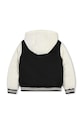 Băieți Dkny jachetă pentru copii din amestec de lână D60204.162.174 negru
