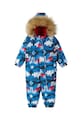 Reima kombinezon zimowy niemowlęcy Lappi niebieski 5100129C.9BYH