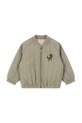 Детско яке бомбър Konges Sløjd JUNO BOMBER JACKET KS102002 зелен AW24