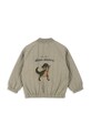 Мальчик Детская куртка-бомбер Konges Sløjd JUNO BOMBER JACKET KS102002 зелёный