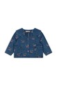 Konges Sløjd geaca copii MAGOT DENIM SHIRT GOTS necaptusit albastru KS102039