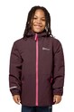 Дитяча гірськолижна куртка Jack Wolfskin з утепленням бордо 1607982.164.176