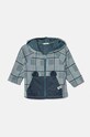 Кофта для младенцев United Colors of Benetton с капюшоном голубой 3N9GA5018.W.Seasonal