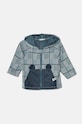 Кофта для немовлят United Colors of Benetton з капюшоном блакитний 3N9GA5018.W.Seasonal