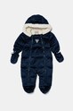 Guess combinezon bebe cu captuseala bleumarin H4BW13.WE900.9BYH