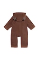 Мальчик Комбинезон для младенцев Donsje Lonik Jumpsuit Bear 4084401. коричневый