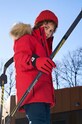 Детско пухено яке Reima Serkkula с изолация червен 5100281A.9BYH