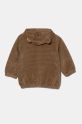 Кофта для немовлят United Colors of Benetton 3MCDA501C.W.Seasonal коричневий AW24