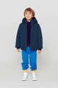 Дитяча куртка Gosoaky CHIPMUNCK з капюшоном темно-синій 242.9.1.547