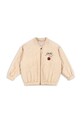 Konges Sløjd geacă bomber pentru copii JUNO SEQUIN BOMBER JACKET KS102220 bej AW24