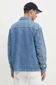 Calvin Klein Jeans geacă din denim J30J325766 albastru AW24