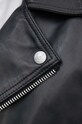 Kožená bunda Calvin Klein Jeans J30J325600 černá