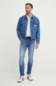 Calvin Klein Jeans geacă din denim J30J325750 albastru AW24