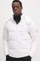Péřová bunda Calvin Klein Jeans bílá J30J325946
