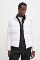 Péřová bunda Calvin Klein Jeans J30J325946 bílá
